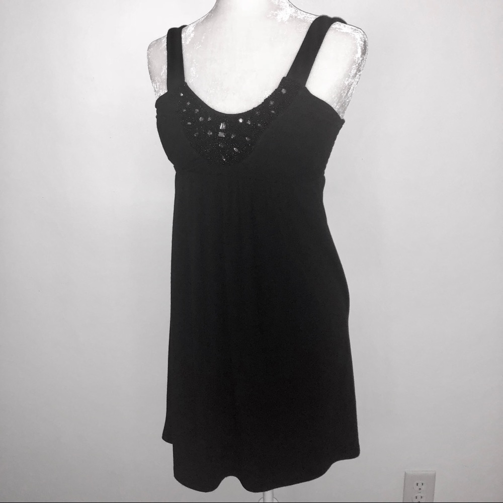 Black Jeweled Dress